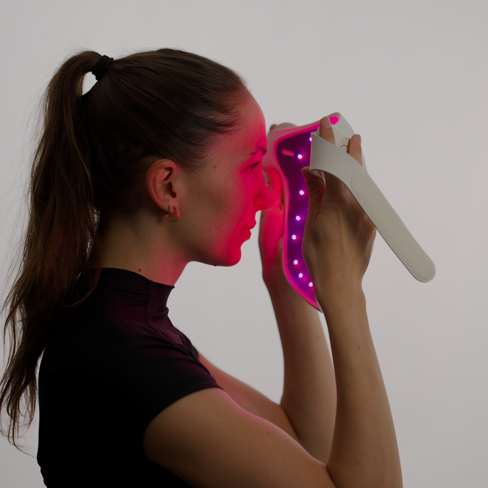 Magenta light therapy med Mellow Mask Pro