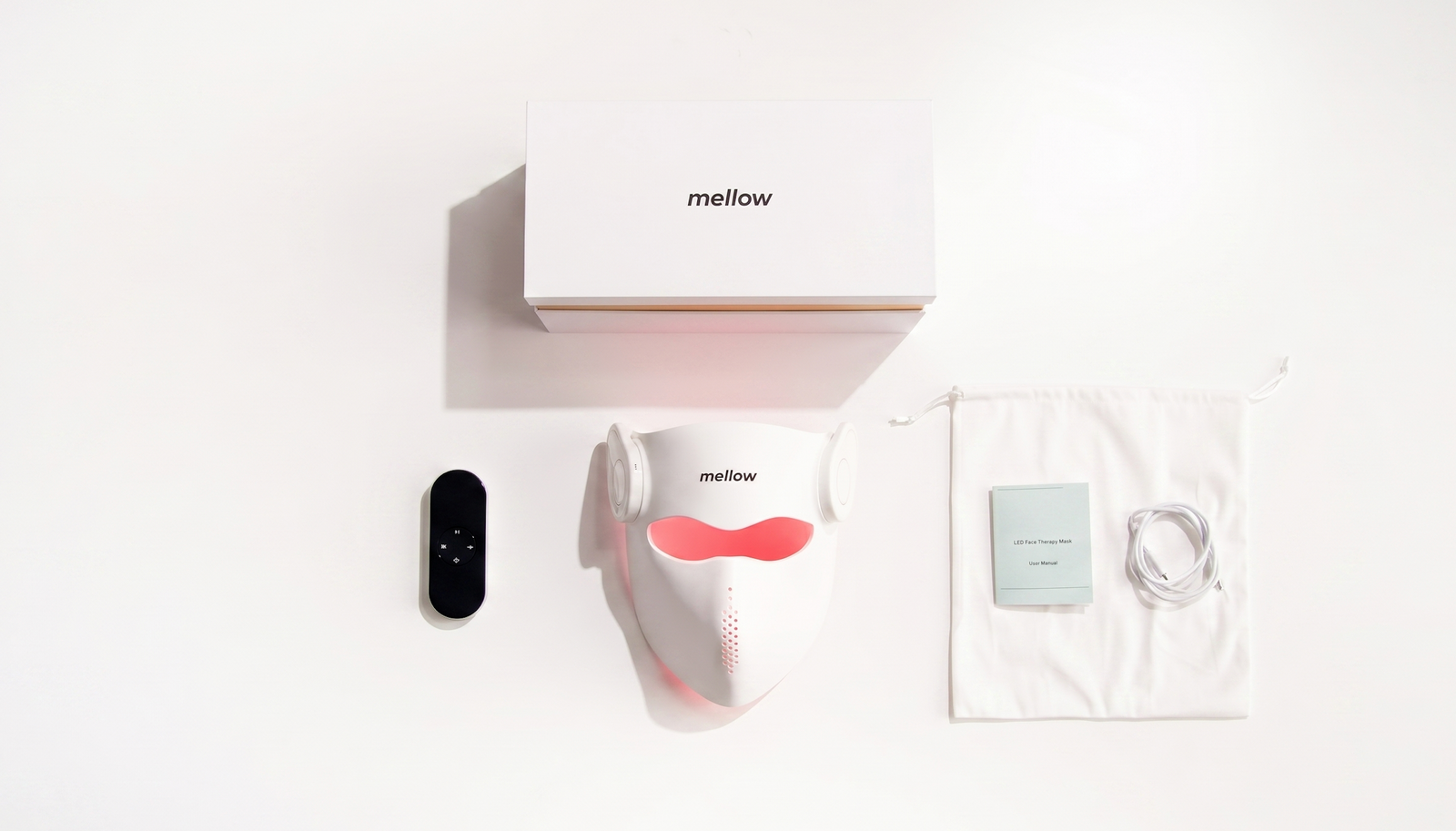 Mellow Mask Pro pakketilbehør